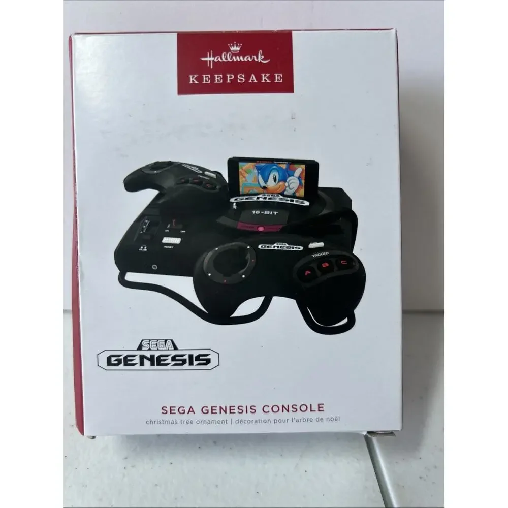 Hallmark Keepsake 2022 Sega Genesis Console Light and Sound Ornament